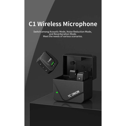 YC Onion C1 Micrófono Inalámbrico para iOS 328' Alcance 200h Uso