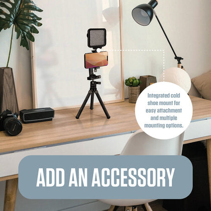 Robus SPCS-001 Adaptador y Soporte para Trípode Smartphone hasta 4 Pulgadas y 2 kg