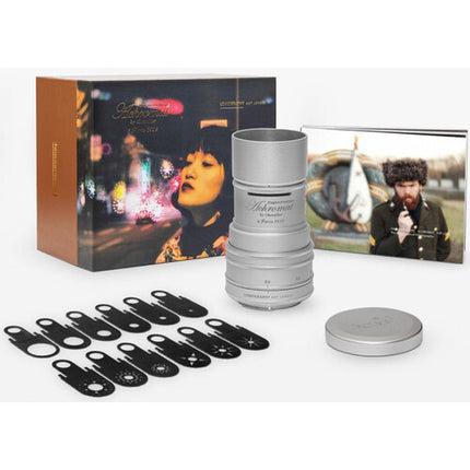 Lomography Daguerreotype Achromat 64mm f/2.9 Objetivo Nikon F Plata con Apertura Waterhouse