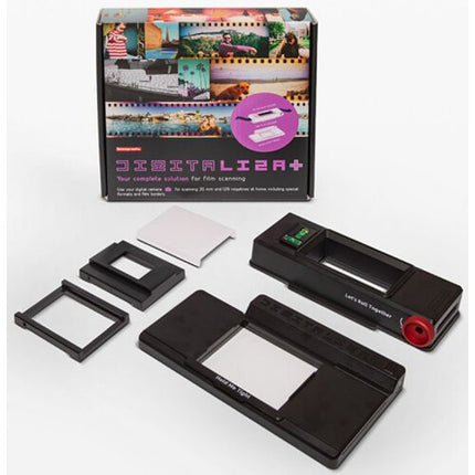Lomography DigitaLIZA+ Kit de Escaneo Compatible con 35mm y 120 con Luz de Fondo