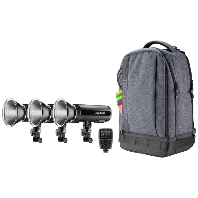Westcott FJ200 Kit de Iluminación 3 Luces con Trigger Inalámbrico para Cámaras Sony