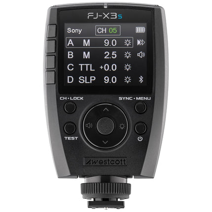 Westcott FJ-X3 S Disparador Flash Inalámbrico Sony 2.4 GHz 300 m Alcance USB-C