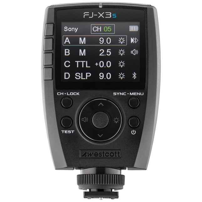 Westcott FJ-X3 S Disparador Flash Inalámbrico Sony 2.4 GHz 300 m Alcance USB-C