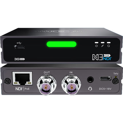 Kiloview N3-S Convertidor Bidireccional 3G-SDI a NDI 1080p60 PoE