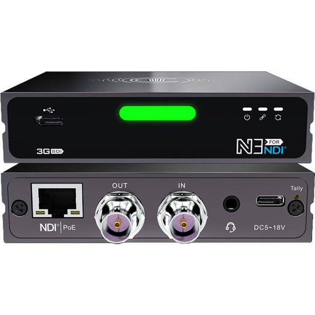 Kiloview N3-S Convertidor Bidireccional 3G-SDI a NDI 1080p60 PoE