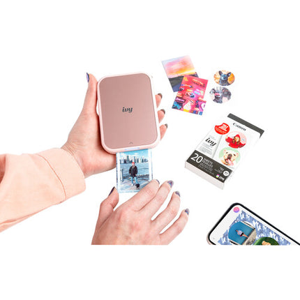 Canon IVY 2 Mini impresora fotográfica portátil blush pink 2x3 pulgadas ZINK