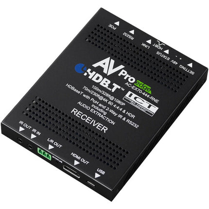 AVPro Edge 4K 4:4:4 HDMI 2.0 receptor HDBaseT con fuente 230'