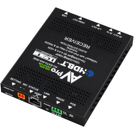 AVPro Edge 4K 4:4:4 HDMI 2.0 receptor HDBaseT con fuente 230'