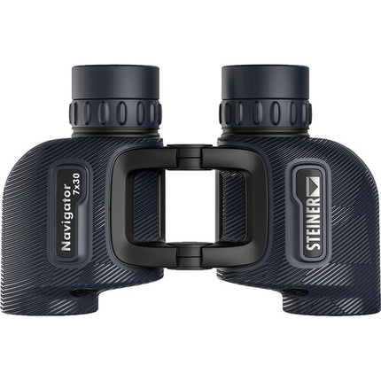 Steiner 7x30 Navigator Prismáticos Marinos Nitrogenados Impermeables con Correa Flotante