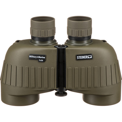 Steiner 7x50 Prismáticos Militares Marinos Óptica Multi-Capa 36oz con Estuche y Correa
