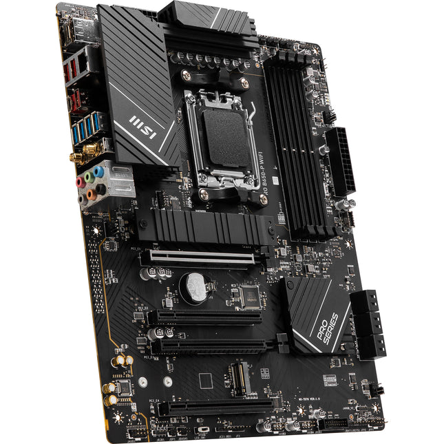 MSI PRO B650-P WIFI motherboard ATX DDR5 4 RAM slots Wi-Fi 6E USB-C 3.2 Gen 2