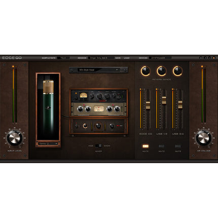 Antelope Edge Go Micrófono USB con Modelado FPGA Audio 192 kHz 24-Bit con Accesorios