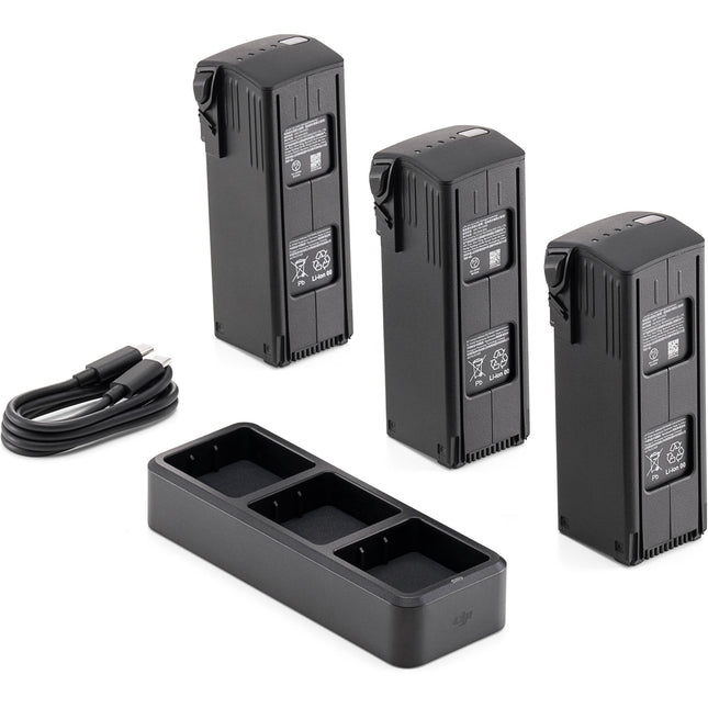 DJI Battery Kit para Mavic 3 Enterprise con 3 baterías y hub de carga de 100W