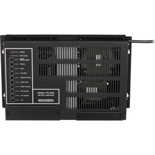 Bogen TPU100B Amplificador de telefonía 100W salida 25V y 70V