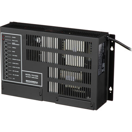 Bogen TPU100B Amplificador de telefonía 100W salida 25V y 70V