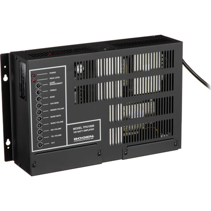 Bogen TPU100B Amplificador de telefonía 100W salida 25V y 70V