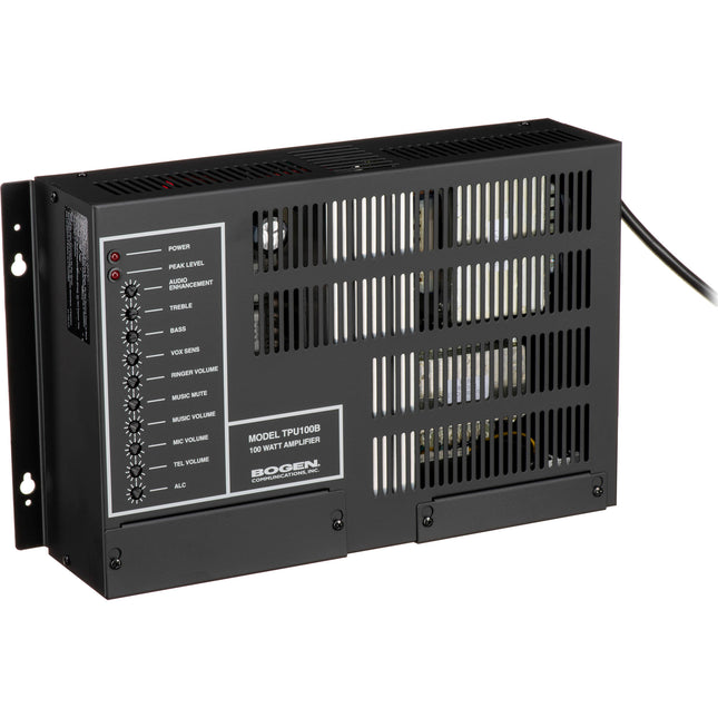Bogen TPU100B Amplificador de telefonía 100W salida 25V y 70V