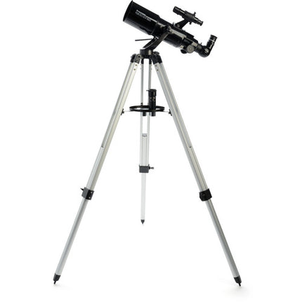 Celestron PowerSeeker 80AZ Telescopio Refractor 80mm f5 y Trípode de Aluminio