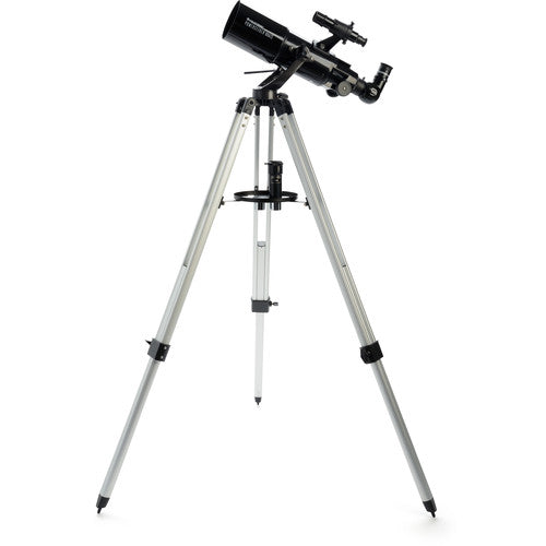 Celestron PowerSeeker 80AZ Telescopio Refractor 80mm f5 y Trípode de Aluminio
