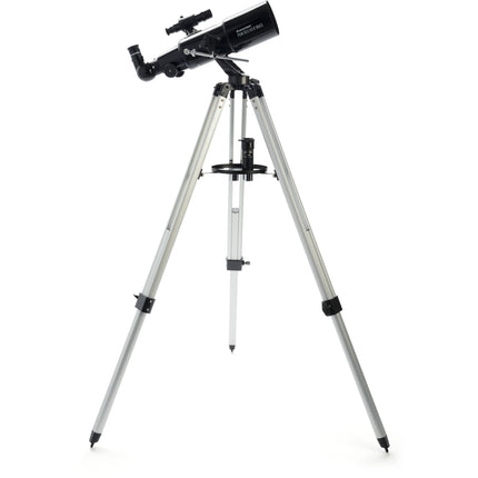 Celestron PowerSeeker 80AZ Telescopio Refractor 80mm f5 y Trípode de Aluminio
