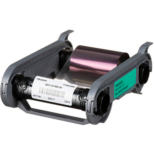 Evolis YMCKOO Cinta Color para Impresora de Tarjetas Primacy 2 250 Impresiones