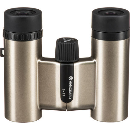 Vanguard 8x21 Vesta Prismáticos Compactos con Óptica Multi-Revestida y Chasis de Aluminio