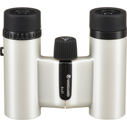 Vanguard 8x21 Vesta Prismáticos Compactos con Óptica Multiantirreflectante y Estuche
