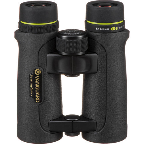 Vanguard 8x42 Endeavor ED II Prismáticos con Lentes ED y Impermeables con Estuche
