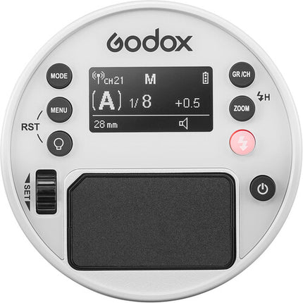 Godox AD100pro Flash de bolsillo blanco 100Ws batería y cargador incluido