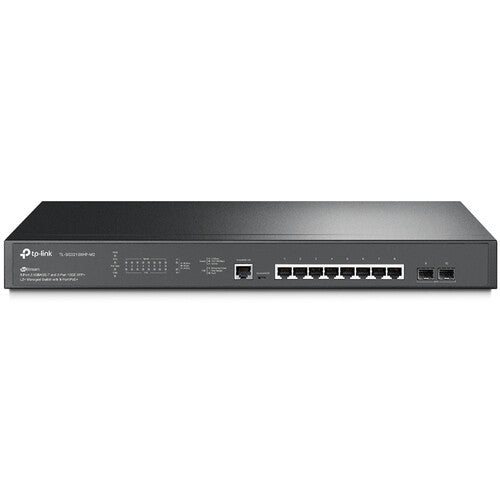 TP-Link JetStream TL-SG3210XHP-M2 Switch de red gestionado 8 puertos 2.5G PoE+ 10G SFP+ 240W