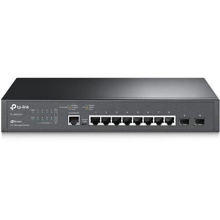 TP-Link JetStream TL-SG3210 V3 Switch de Red Gestionado 8 Puertos Gigabit 20 Gb/s con SFP Rack-Mountable