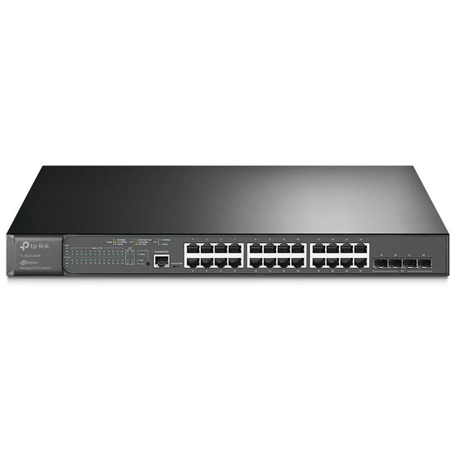 TP-Link JetStream TL-SG3428MP Switch Gestionado Gigabit 24 Puertos PoE+ 384W Rackmount