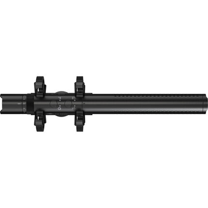 Mackie EM-98MS Micrófono Condensador Shotgun Supercardioide con Filtro Paso Alto y Salida para Auriculares