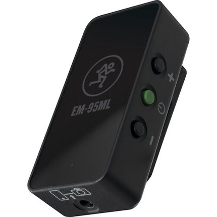 Mackie EM-95ML Micrófono Lavalier con Amplificador Integrado y Batería Recargable