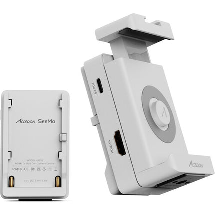 Accsoon SeeMo Adaptador Smartphone iOS HDMI Full HD 60 fps 5V 2A USB-C Blanco