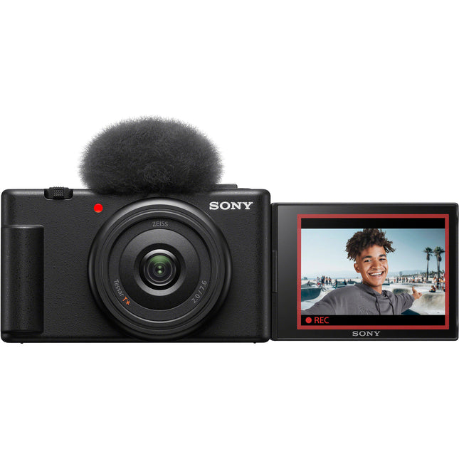 Sony ZV-1F Cámara para Vlogging 20.1MP Sensor 4K Video Negro