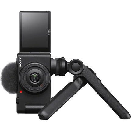 Sony ZV-1F Cámara para Vlogging Negra 20 1MP UHD 4K 3" Pantalla táctil kit de accesorios