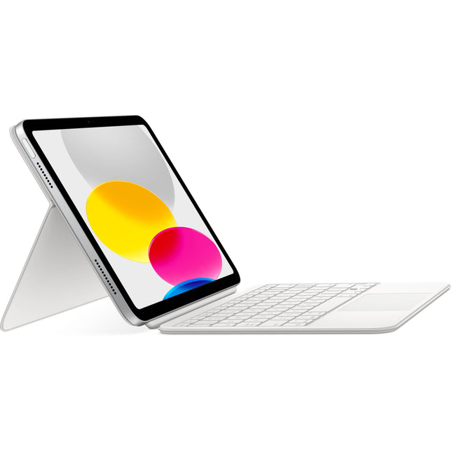 Apple Magic Keyboard Folio para iPad 10ª Gen Blanco Teclas Tijera 1mm recorrido