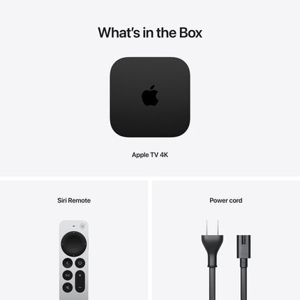 Apple TV 4K 64GB 2022 Reproductor Multimedia 4K Dolby Vision HDR10 Plus Siri