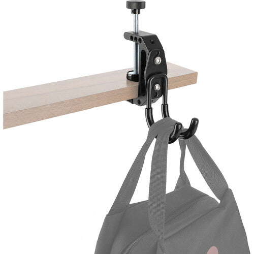 CAMVATE Gancho de Pared Pesado con C-Clamp 1/4"-20 y 3/8"-16 0.1 a 2.6" aluminio