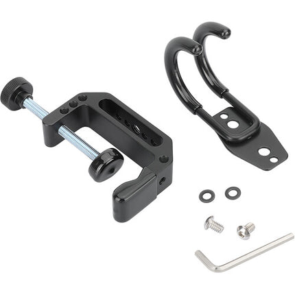 CAMVATE Gancho de Pared Pesado con C-Clamp 1/4"-20 y 3/8"-16 0.1 a 2.6" aluminio