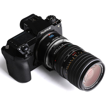 KIPON 0.8x Reductor de Focal para Lente Mamiya 645 a Cámara FUJIFILM GFX con Apertura f-stop y 5 Cristales Ópticos