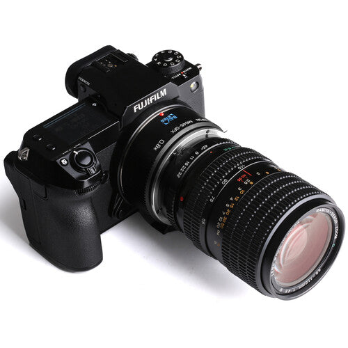 KIPON 0.8x Reductor de Focal para Lente Mamiya 645 a Cámara FUJIFILM GFX con Apertura f-stop y 5 Cristales Ópticos