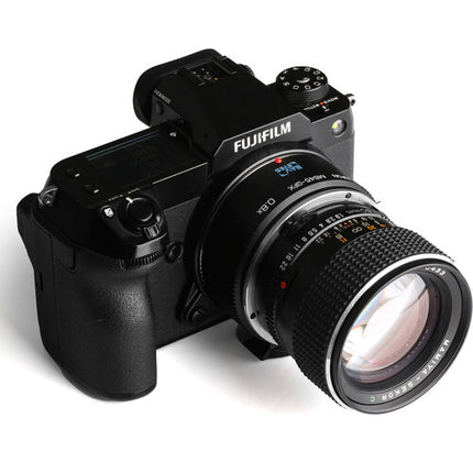 KIPON 0.8x Reductor de Focal para Lente Mamiya 645 a Cámara FUJIFILM GFX con Apertura f-stop y 5 Cristales Ópticos