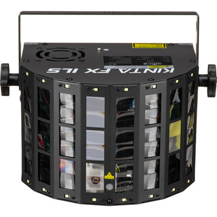 CHAUVET DJ Kinta FX ILS RGBW LED Derby Efecto láser estroboscópico 118°