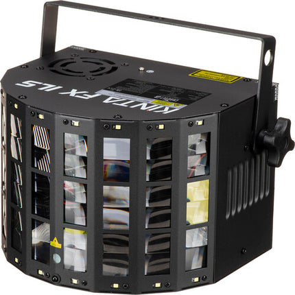 CHAUVET DJ Kinta FX ILS RGBW LED Derby Efecto láser estroboscópico 118°