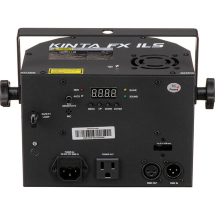 CHAUVET DJ Kinta FX ILS RGBW LED Derby Efecto láser estroboscópico 118°
