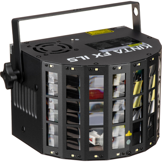 CHAUVET DJ Kinta FX ILS RGBW LED Derby Efecto láser estroboscópico 118°
