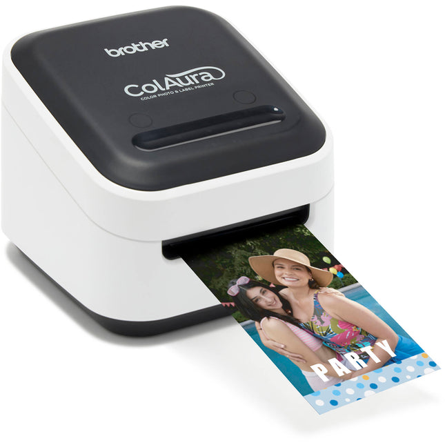 Brother VC-500W ColAura Impresora de Fotos y Etiquetas con WiFi y 313 dpi