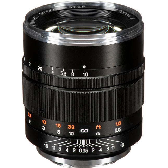 Mitakon Zhongyi Speedmaster 50mm f/0.95 III Lente para Sony E Full-Frame f/0.95-f/16
